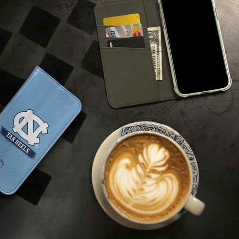 University of North Carolina UNC Tar Heels iPhone 15 Pro Folio Case